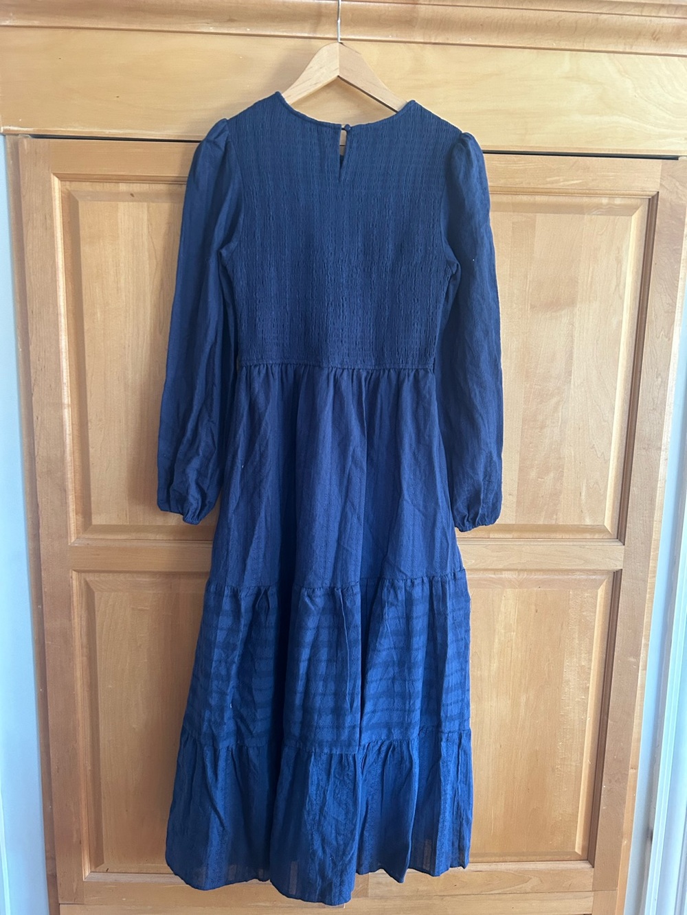 Pretty Garden Blue Dress New with Tags size Small - Picture 2 of 3